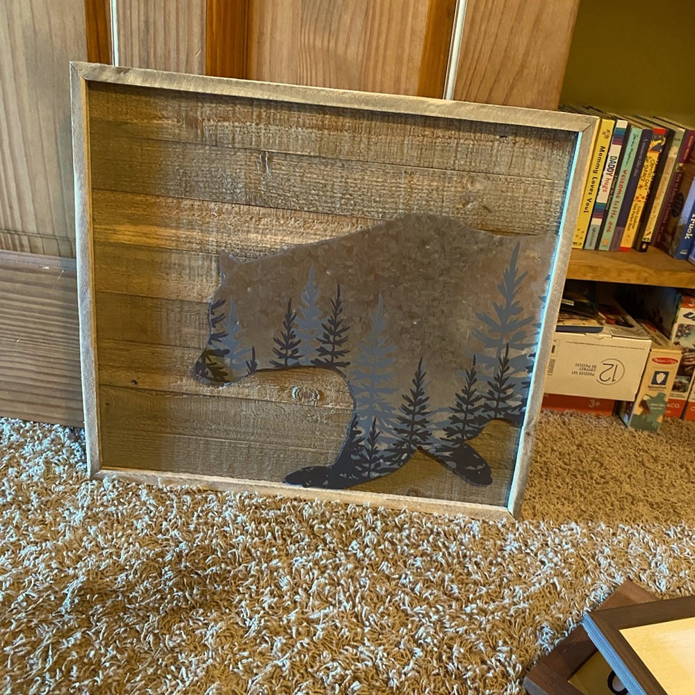 Black bear sign